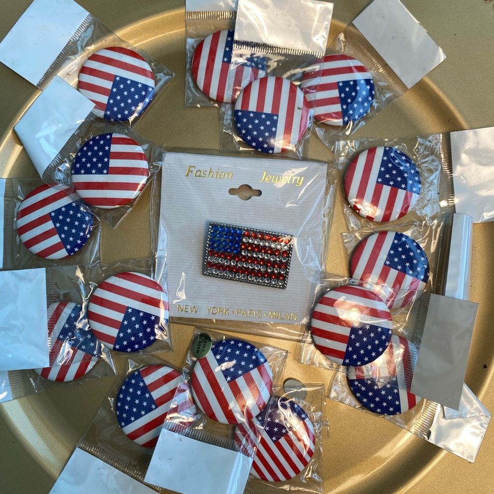 PATRIOTIC AMERICAN FLAG